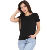 La Modeuse Majice s kratkimi rokavi 65523_P151355 Črna | Shoptok.si