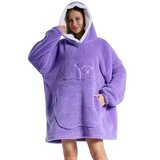 NaturoSana HOODIE odeja z rokavi in kapuco Apple | Shoptok.si