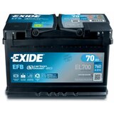 Еxide akumulator za automobile 70D EFB cene