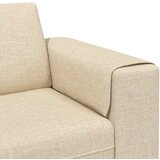  Kauč za dnevni boravak 3 pcs Krema Poliester | Eponuda.com