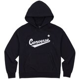 Converse Scripted Logo Fleece Hoodie Crna Cijene