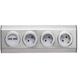  Podsklop sa 3 utičnice + USB KNV03/USB cijene