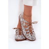 Maciejka Leather Ballerinas With Cutouts | Shoptok.si