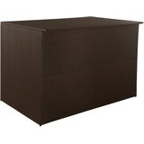 vidaXL vrtna kutija za pohranu smeđa 150 x 100 x 100 cm od poliratana Cijene