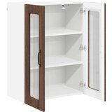  Zidni kuhinjski ormarić s policom Smeđi hrast 60 x 31 x 80 cm | shoptok.hr