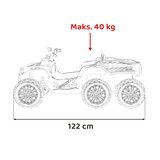  Dječji Quad Sport TX ATV na akumulator, žuti | shoptok.hr