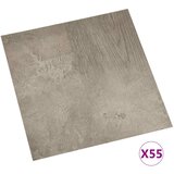  Podne daske 5,11 m² 55 pcs PVC Tamno smeđa i siva | shoptok.hr