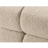 Micadoni Bež modul za sedežno garnituro iz tkanine bouclé (desni kot) Bellis – Home | Shoptok.si