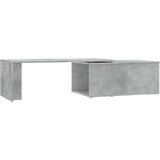  Stolić za kavu siva boja betona 150 x 50 x 35 cm od iverice | shoptok.hr