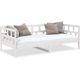  Dnevni ležaj bijeli 80 x 200 cm od masivne borovine | Eponuda.com