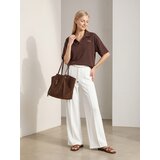 Sinsay Bluza s ovratnikom i dodatkom viskoze | shoptok.hr