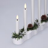 Brilagi LED Božićni svećnjak 7xLED/2xAA bela | Eponuda.com