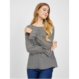 Orsay Black & White Ladies Patterned Blouse - Women | shoptok.hr