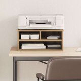 vidaXL stalak za printer Dimenzije 49x40x22.5 cm od umjetnog drveta | shoptok.hr