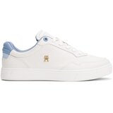 Tommy Hilfiger Nizke superge 'ESSENTIAL' ecru / svetlo modra | Shoptok.si