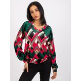 Italy Moda Blouse-DHJ-BZ-6033-1.49P-dark green | shoptok.hr