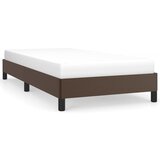 The Living Store Posteljni okvir rjav 80x200 cm umetno usnje - Posteljni Okvir, (21530044) | Shoptok.si