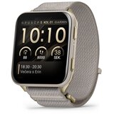 Garmin pametni sat Venu X1, nježno zlatni titanij, svijetlosivi najlonski remen Cijene
