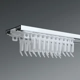 Metalna karniša ALUMINIJSKA VOD.2KAN.300cm