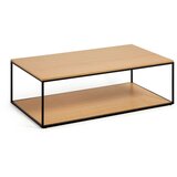 Kave Home Mizica z mizno ploščo v hrastovem dekorju v naravni barvi 60x110 cm Yoana – | Shoptok.si