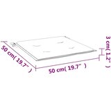  Jastuci za vrtne stolice 2 kom krem 50x50x4 cm tkanina Oxford | shoptok.hr