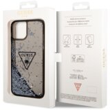 Guess gUHCP14SLFCTPK silikonski ovitek za iPhone 14 6.1 - črn z bleščicami | Shoptok.si