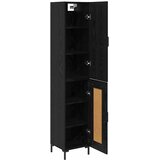  Highboard Crni hrast 34,5 x 34 x 180 cm Konstruirano drvo | shoptok.hr