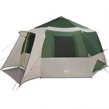  Kabinski šotor s streho Zelena in Siva 500 x 500 x 294 cm, (5000091152) | Shoptok.si