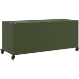 TV ormarić maslinastozeleni 100,5 x 39 x 43,5 cm čelični | shoptok.hr