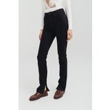 Legendww crne zenske farmerice sa visokim strukom i razrezom na nogavicama -model 225 | ePonuda.com