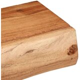 vidaXL Zidne police 2 kom 100x17x8 cm od masivnog bagremovog drva | shoptok.hr