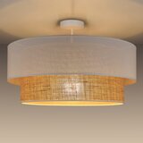  plafonski luster borho 1xE27/60W/230V prečnik 40 cm bela/juta | Eponuda.com