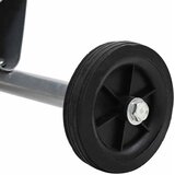  Bubnjasti ventilator s kotačem Srebrno 79 x 37 x 82 cm Aluminij | shoptok.hr