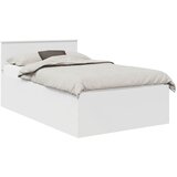  Krevetna konstrukcija Bijelo 135 x 190 cm Konstruirano drvo | shoptok.hr