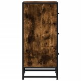  Komoda boja hrasta 35,5x35x76 cm konstruirano drvo i metal | Eponuda.com