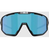 BLIZ Active Eyewear Fusion Matt Black Soncna ocala smoke w blue multi | Shoptok.si