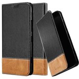  case, združljiv z nokia v črno rjavi barvi - zaščitni pokrov z magnetnim zapiranjem, stoječo funkcijo in režo za kartico, (20586614) | Shoptok.si