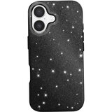 AVIZAR Ovitek za iPhone 17, dvobarvna zasnova in bleščeča obdelava, Črna, (5000190543) | Shoptok.si