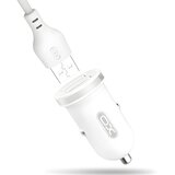 XO Auto punjač s USB - C kabelom 2x USB 2,1A - Bijela KP31793 Cijene