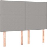  Box spring s madracem svjetlosivi 140x200 cm od tkanine | shoptok.hr