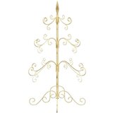vidaXL Metalna božićna jelka Zlatno 90 cm Čelik s praškastim premazom | shoptok.hr