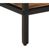 vidaXL Klubska mizica 45x45x35 cm trden robusten mangov les | Shoptok.si