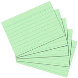 Herlitz Kartica A6, diktando, set 100/1, 170 gramski papir, zelene | shoptok.hr