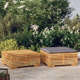 The Living Store Vrtna sedežna garnitura 2-delna trdna tikovina - Vrtna Sedežna Garnitura, (21460893) | Shoptok.si