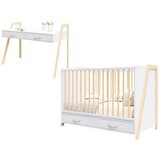 Lettino LUNA KREVETAC 2U1 + FIOKA
