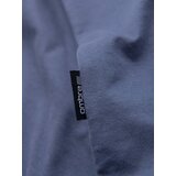 Ombre BASIC men's classic cotton T-shirt - blue denim | Shoptok.si