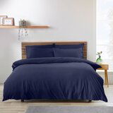 Catherine Lansfield Temno modra posteljnina za zakonsko posteljo/podaljšana iz mikrovlaken 230x220 cm So Soft Easy Iron – | Shoptok.si