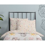 Good Morning Rjava/bež bombažna otroška posteljnina za otroško posteljico 100x135 cm Hugs – | Shoptok.si