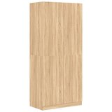 vidaXL Garderobna omara sonoma hrast 90x52x200 cm iverna plošča, (20705562) Cene