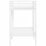  Krevet na kat bez madraca bijeli 90x190 cm čelik | shoptok.hr